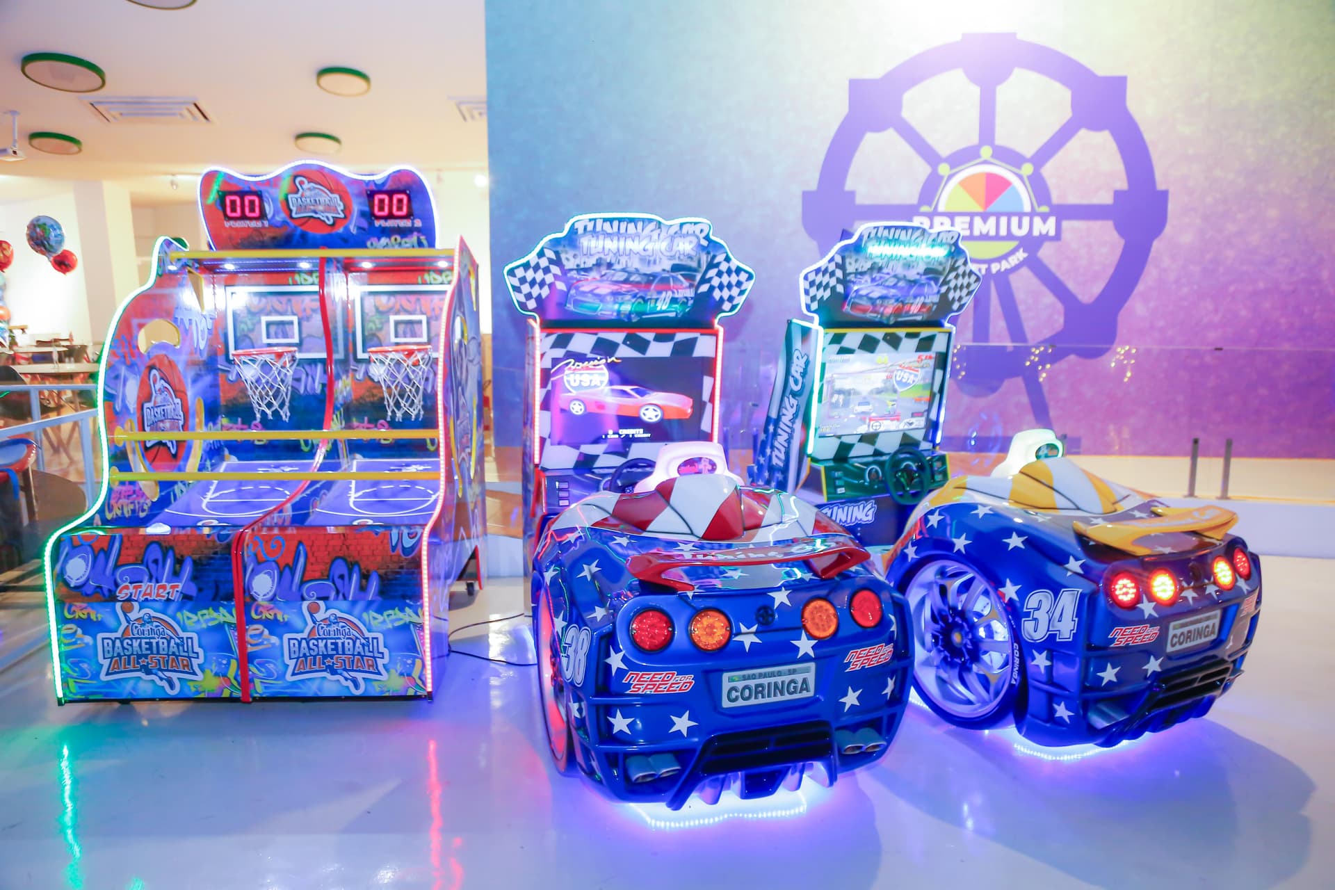 Area de jogos Premium Buffet Park